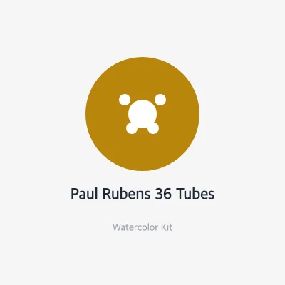 Paul Rubens 36-Color Tube Set