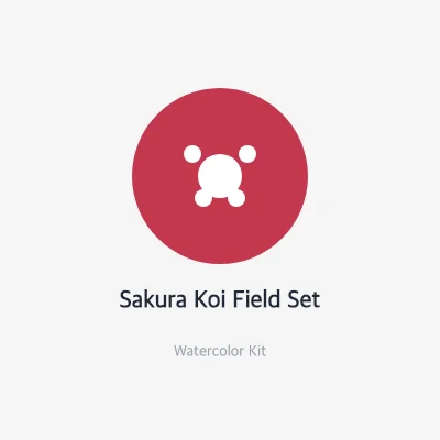 Sakura Koi Field Sketch Set